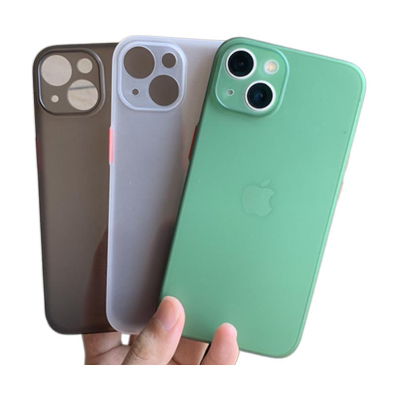IPhone 14pro Key Phone Case Transparent Apple 14promaxpp Hard Shell Heat Dissipation Design Transparent Hard Shell