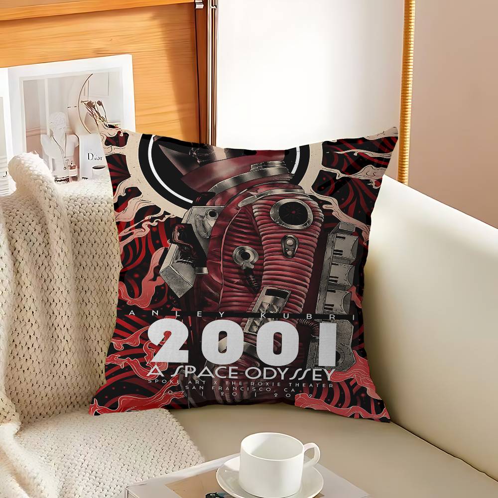 2001 A Space Odyssey Movie Cushion Cover Car Throw Pillow Case For Sofa Car Christmas Gift 40X40Cm 45X45Cm