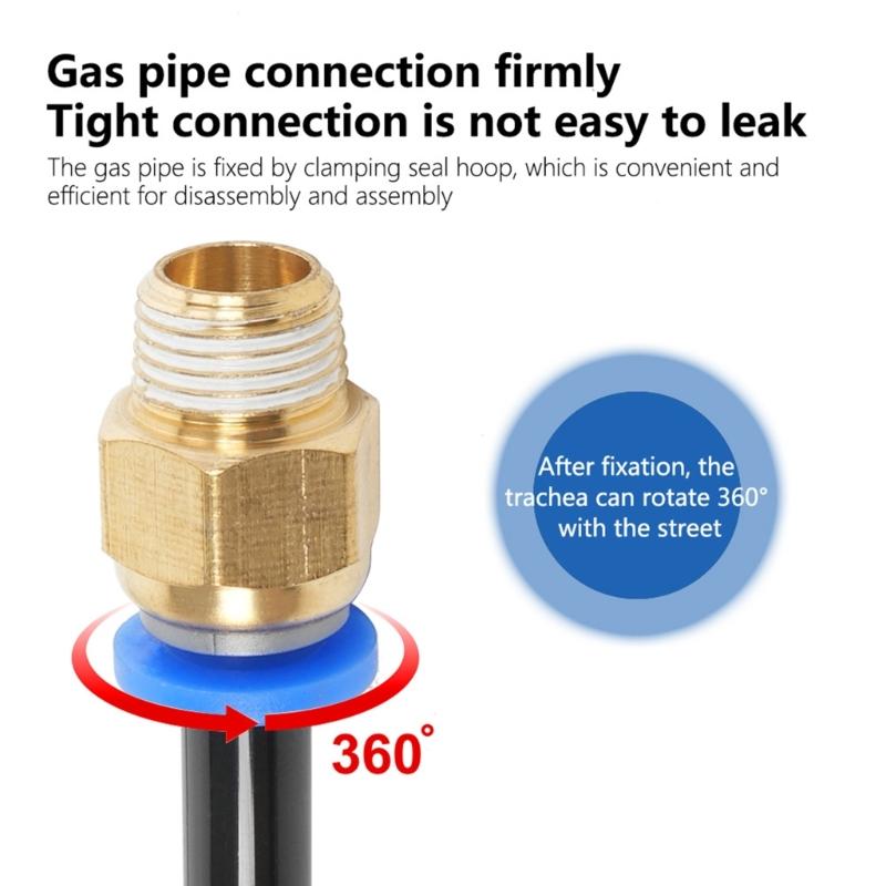 Automotive Push Lock Vacuum Connector Fitting Kit For Turbos Wastegate, Solenoid