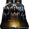 Set Biancheria da Letto Saga di Twilight Stampato 3D Per Camera da Letto Morbido Moderno Copriletto Comodo Copripiumino per Bambini Coperta e Federa