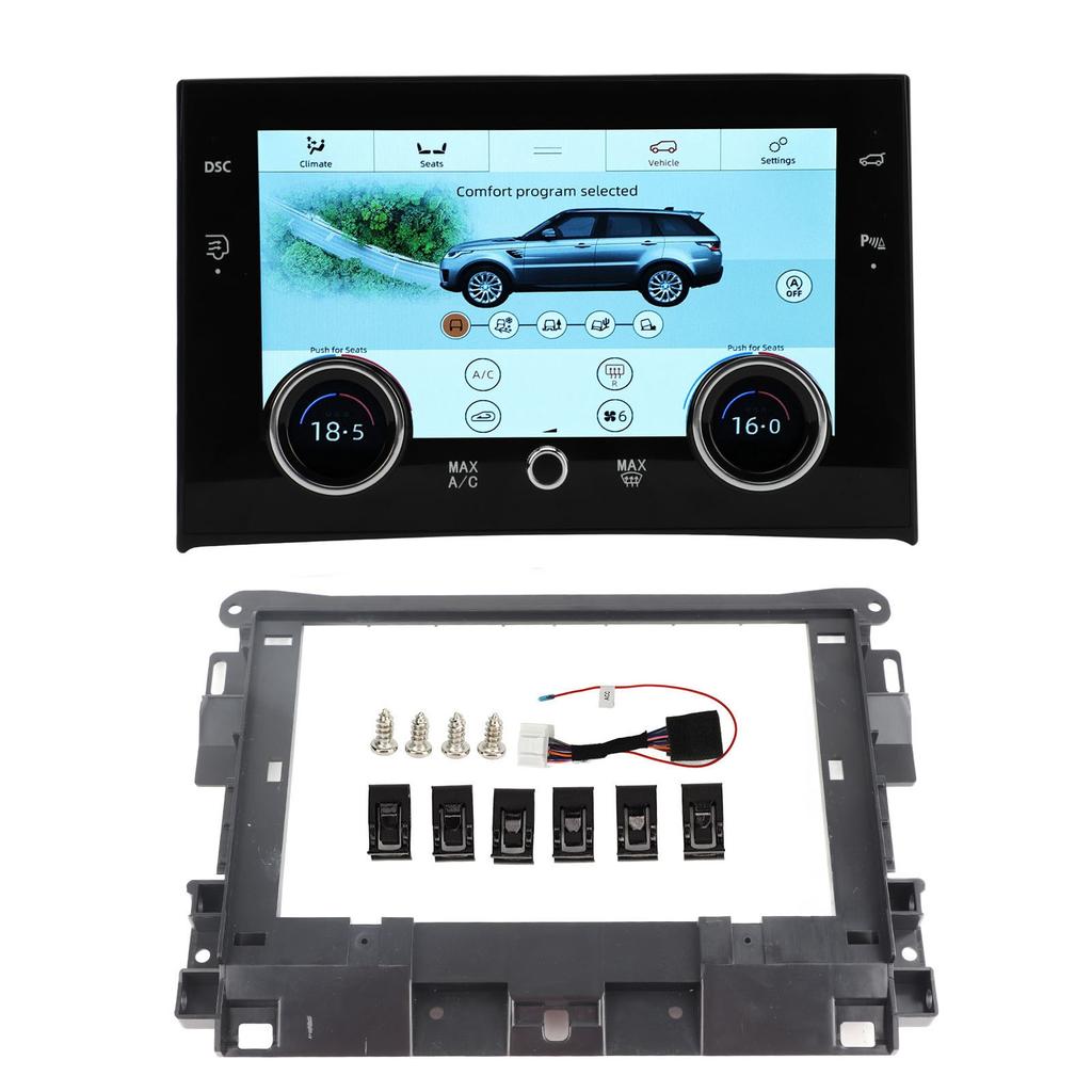 10in Car AC Touchscreen 1080P HD Quick Response Replacement for Land Rover Range Rover Vogue V8