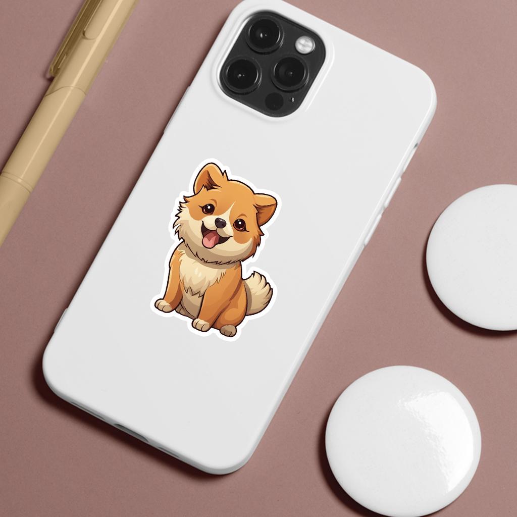 100 Pieces of Dog Series Graffiti Stickers, Cute Animal Stickers, Water Cup and Luggage Waterproof Decorative Stickers