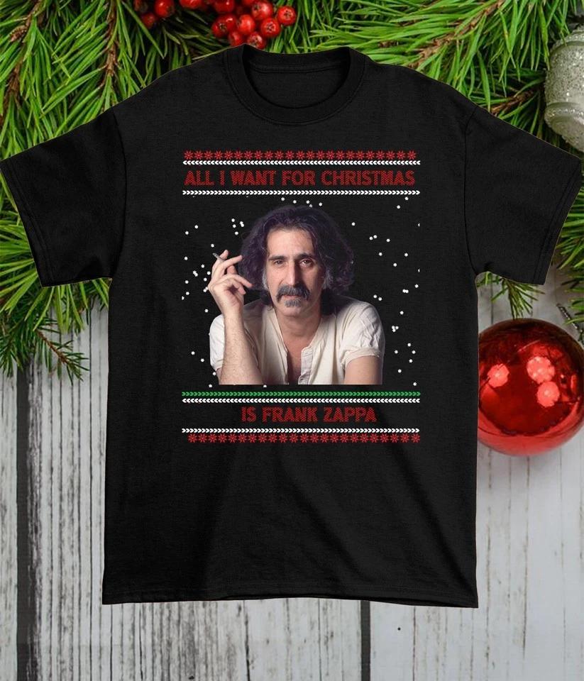 

Yes I am old but I saw Frank Zappa Merry Xmas S-234XL Shirt E830 S