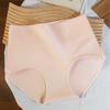 High Waist Antibacterial Breathable Solid Color Cotton Crotch Women Underwear