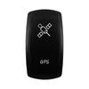Laser-Engravable Rocker Switch Cap (No Body) - Switch Actuator Cover Replacement for 12V 24V Car Boat ATV Carling ARB Narva