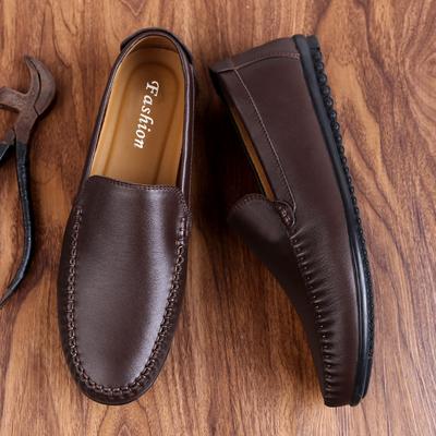 Fashion Leisure Walk Casual Shoes for Man Fashion Men's Loafers New Comfortable Moccasins Soft Male Driving Shoes Slip On Business Flats