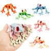 3D Printing Simulation Tree Frog Joint Movable Frog Ornaments Kitchen Home Decoration Office Animal Desk Toy Refrigerator Magnet