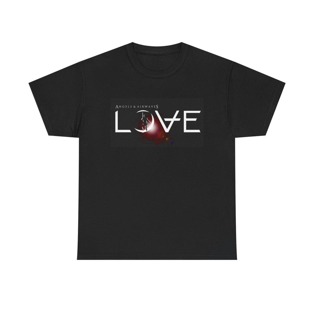 Angels And Airwaves Love Tshirt Punk Rock Merch Blink Unisex Heavy Cotton Tee