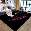 Ghostface Pattern Rug, Indoor/Outdoor Mat, for Picnic, Gameroom, Bedroom, Office, Living Room, Home Decor Carpet, Birthday Gift