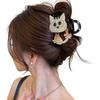 Elegant Acrylic Hair Claw Clip for Women Fashionable Barrettes Secure Ponytail Holder for Daily Use and Special Occasion