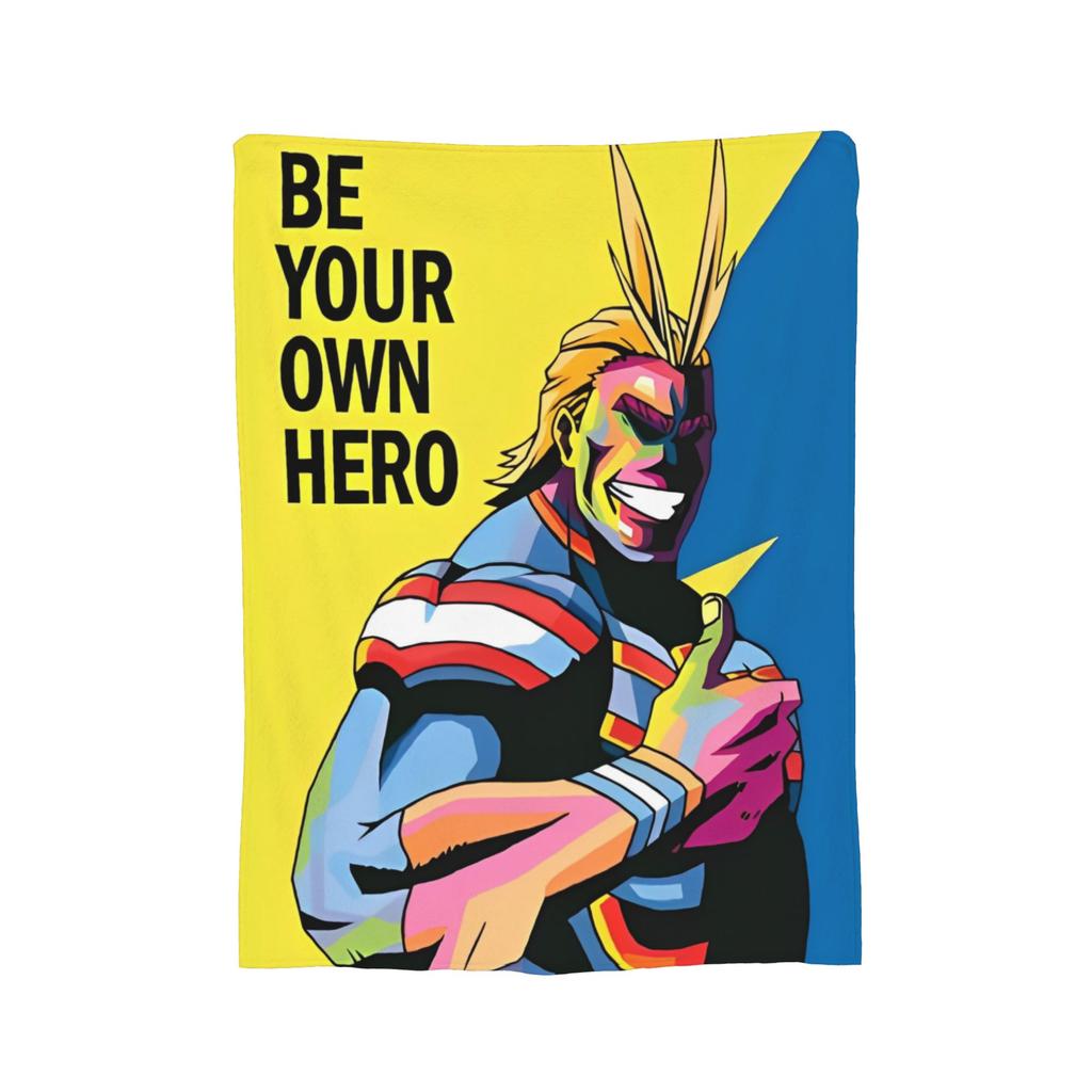 Katsuki Bakugou My Hero Academia Blanket Plush Novelty Warm Throw Blankets for Bedding Lounge Winter,