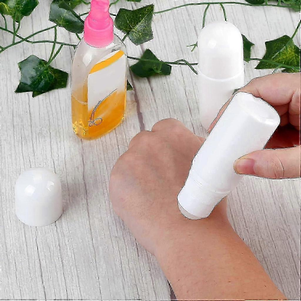 10Pcs Empty Roll On Bottles Deodorant Container
