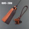 Chinese Knot Combination Two-Color Tassel, Anti-Wrinkle Chinese Style Tassel, Chinese Knot Tassel, Ethnic Style Pendant, Ice Silk Ear.