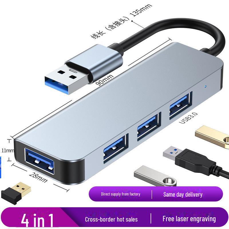 USB-C to USB 3.0 Expansion Hub for Mac Laptops