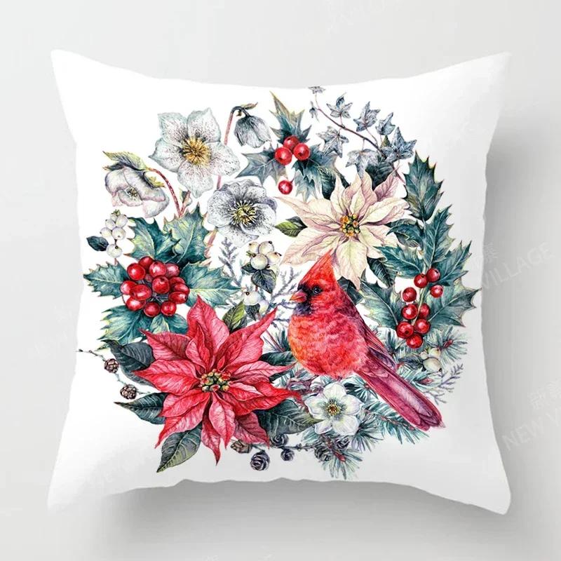Christmas Series Pillowcases Sofas Cushion Covers Home Decor Can Be For Holiday Celebrations 40X40 50X50 60X60 35X35