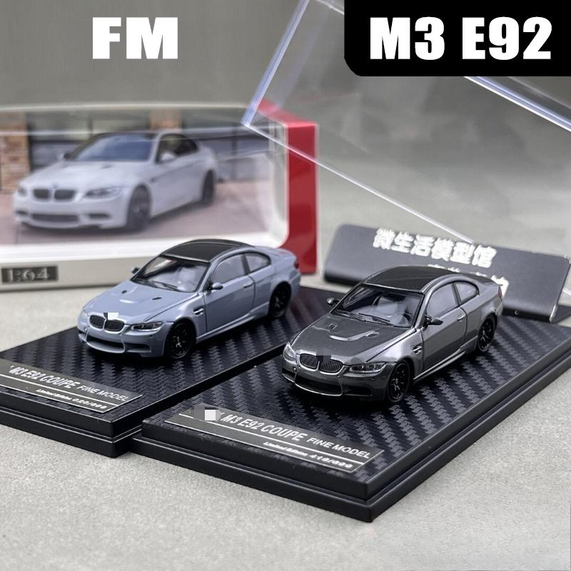 FM 1:64 M3 E92 Alloy Car Static Die Cast Vehicles Collection Model Car Toy