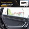 Volkswagen Tiguan L Interior Carbon Fiber Film (2017-2019) - Anti-Scratch, Anti-Kick, Center Console & Door Coverage