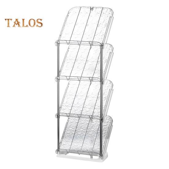 Šikmý úzký stojan na boty 5 úrovní Robustní konstrukce Snadná montáž Organizér pro ukládání bot Vertikální stojan na boty