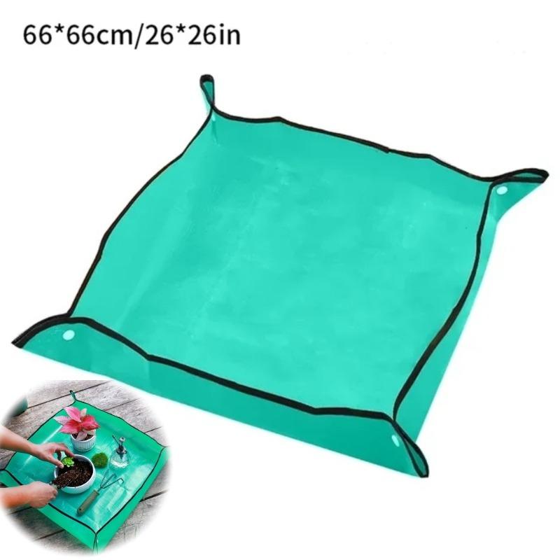 50-100cm Plant Regeneration Mat Waterproof Transplant Mat Portable Square Foldable and Easy To Clean Succulent Transplant Mat