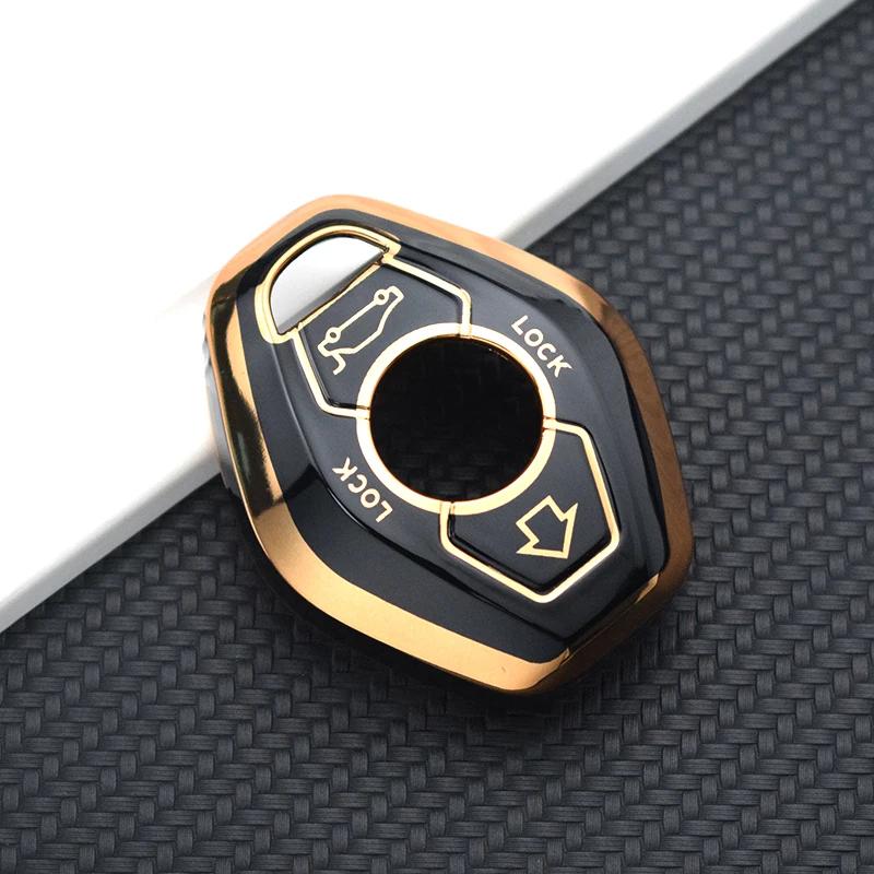 Tpu Shell Fob For Bmw X5 E53 X3 F83 E46 E39 E38 E60 E63 E61 E64 Series 3 5 7 330I Z3 Z4 E85 E86 M5 325I Car Key Cover Case Cover