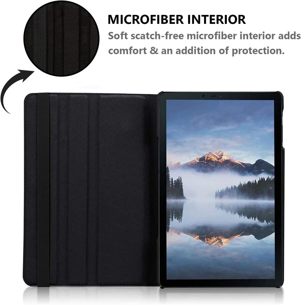 Smart For Galaxy Tab S4 10.5 Funda 360 Degree Rotating Flip Stand Case For Samsung SM-T830 SM-T835 Hard Back Cover