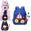 Childrens Rabbit Car Pattern Backpack With Breathable Oxford Fabric For Elementary School Students