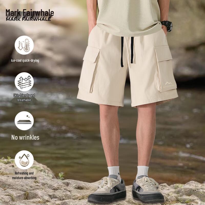 Mark Fairwhale Men s Outdoor Quick-Dry Casual Shorts L