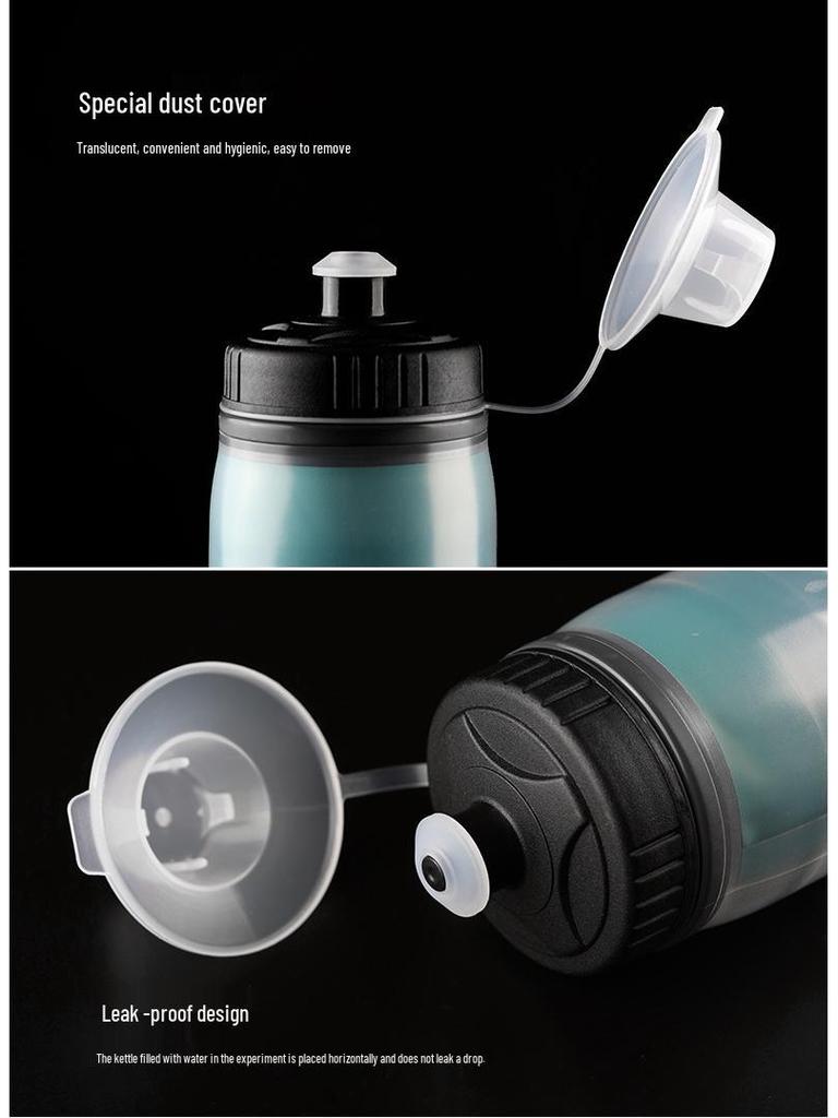 INBIKE 600ml Large Capacity Bike Water Bottle - Outdoor Squeeze Type, Ideal for Road Cycling Sports