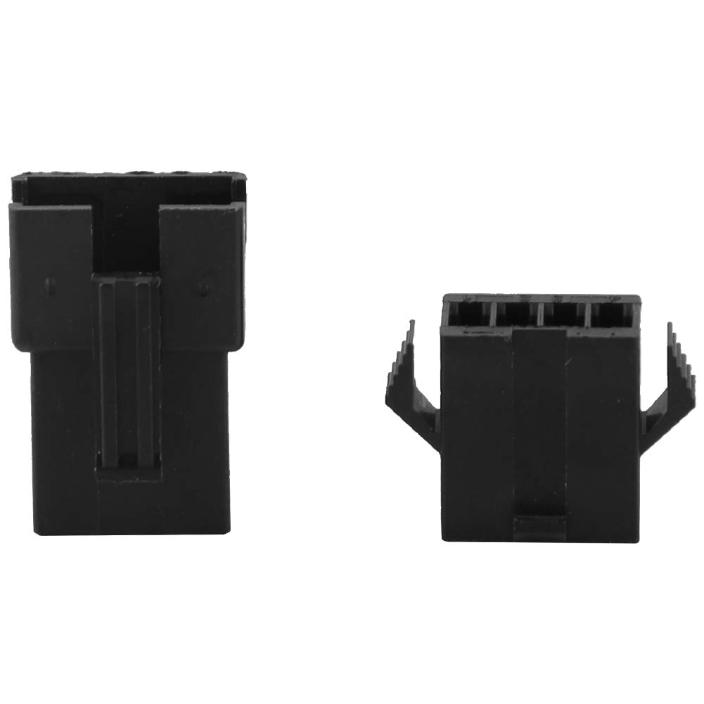 100PCS SM Plug 4pin Connector Male Female Wire Jumper Pin Header Connector Housing Kit
