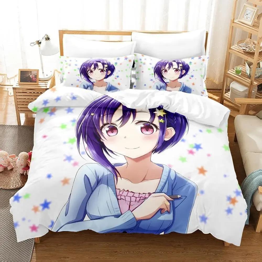 Remake Our Life Bettwäsche-Set Einzelbett Twin Full Queen King Size Bettset Erwachsene Kind Schlafzimmer Bettbezug-Sets 3D Anime Bettlaken-Set