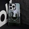 D-Detroit Become Human Phone Case For iPhone 17,16,15,14,13,12,11,Pro,XS,Max,Plus,Mini,SE4,E Black Matte Shockproof Cover