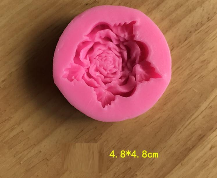 3D Flower Silicone Molds Fondant Craft Cake Candy Chocolate Sugarcraft Ice Pastry Baking Tool Mould