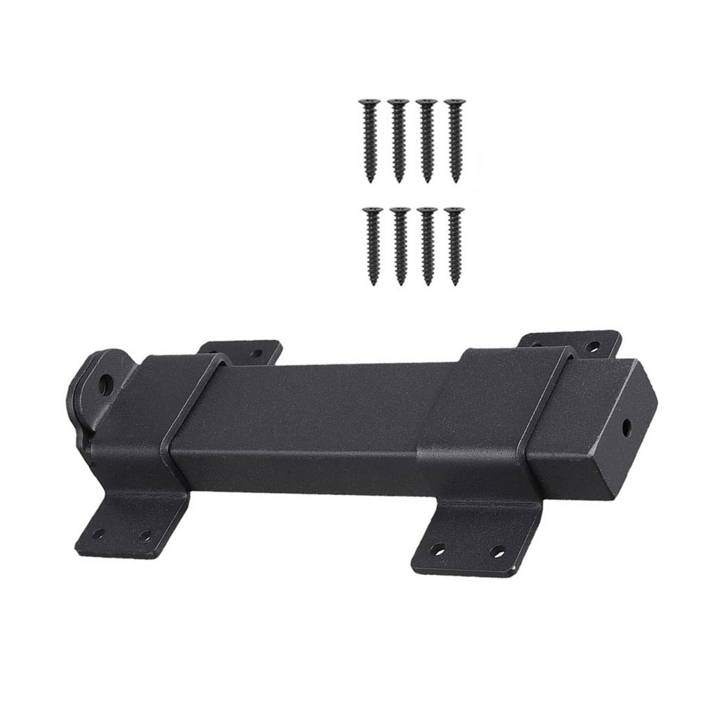 Sliding Door Lock with Padlock Hole Heavy Duty Latch Lock Outdoor Wooden Fence Latch Courtyard Sliding Barn Door Lock