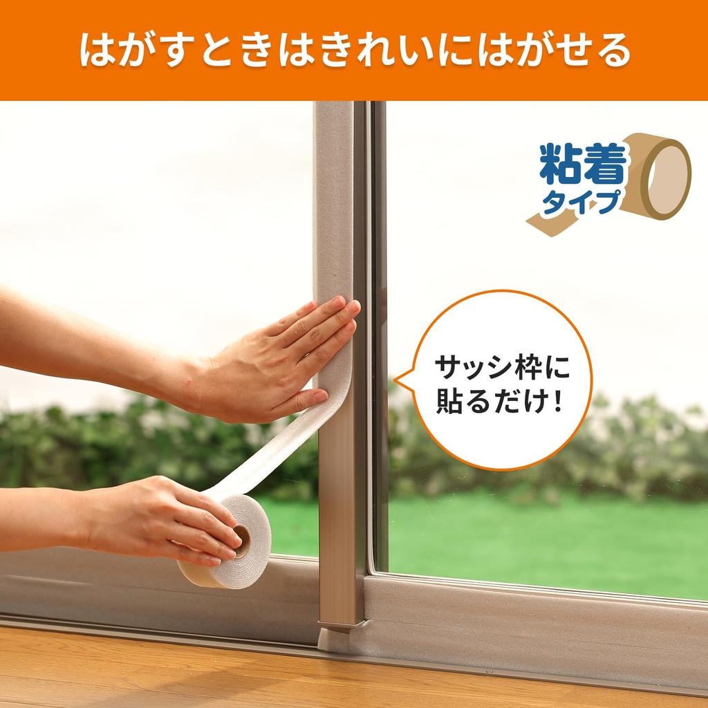 Nitoms sash frame insulation cool in summer and warm in saves on electricity easy to apply and remove suitable for all prevents wide width wide x 7m 1