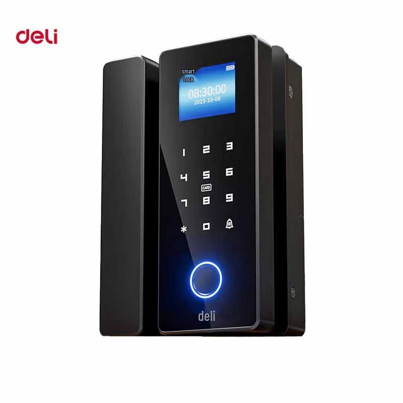 Deli AL100 Smart Fingerprint Glass Door Lock