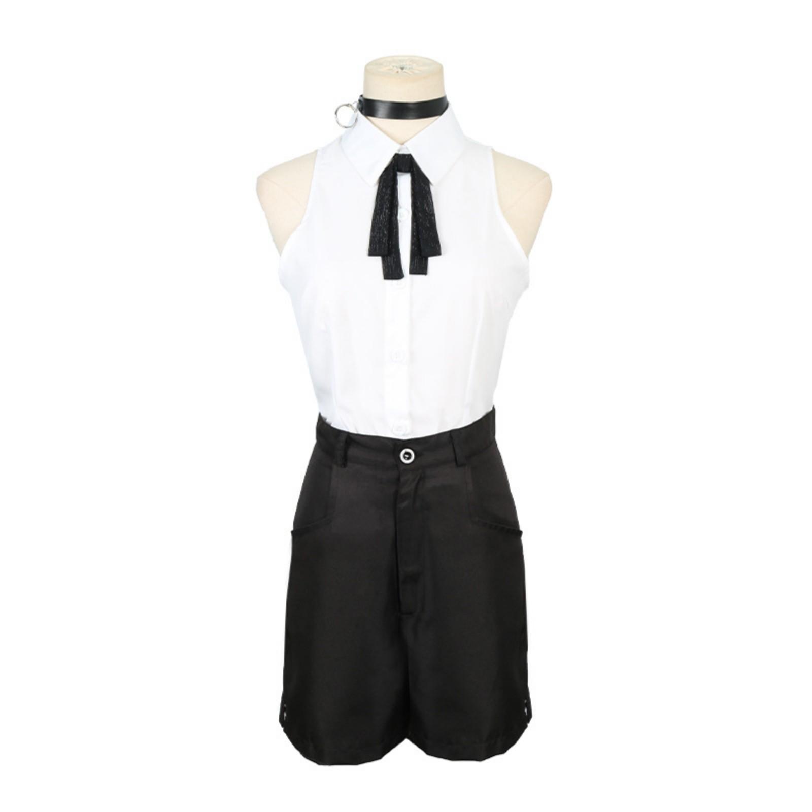 

Популярные костюмы для косплея персонажей теледрам и аниме - Женский 2D сценический костюм Копиробина S белый