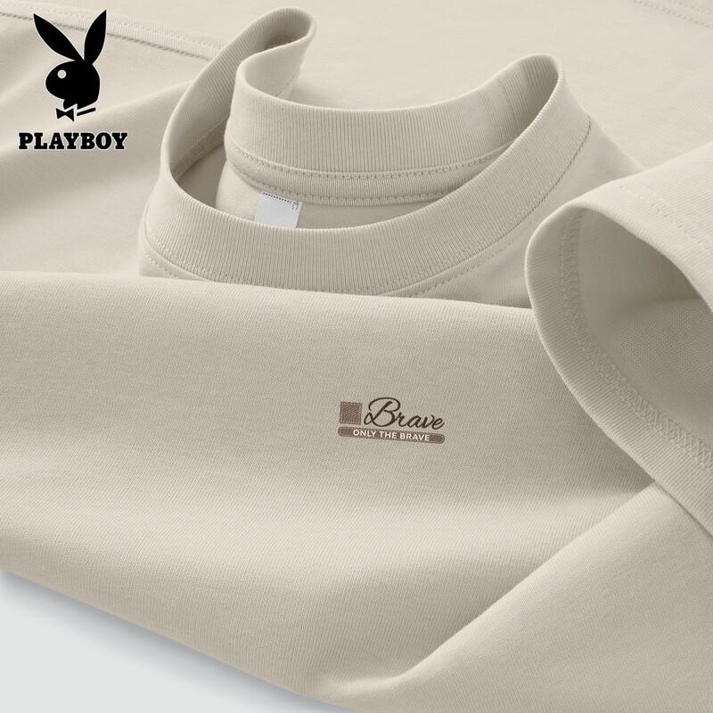 PLAYBOY Men s 2026 Loose Fit Cotton Short Sleeve T-Shirt XL