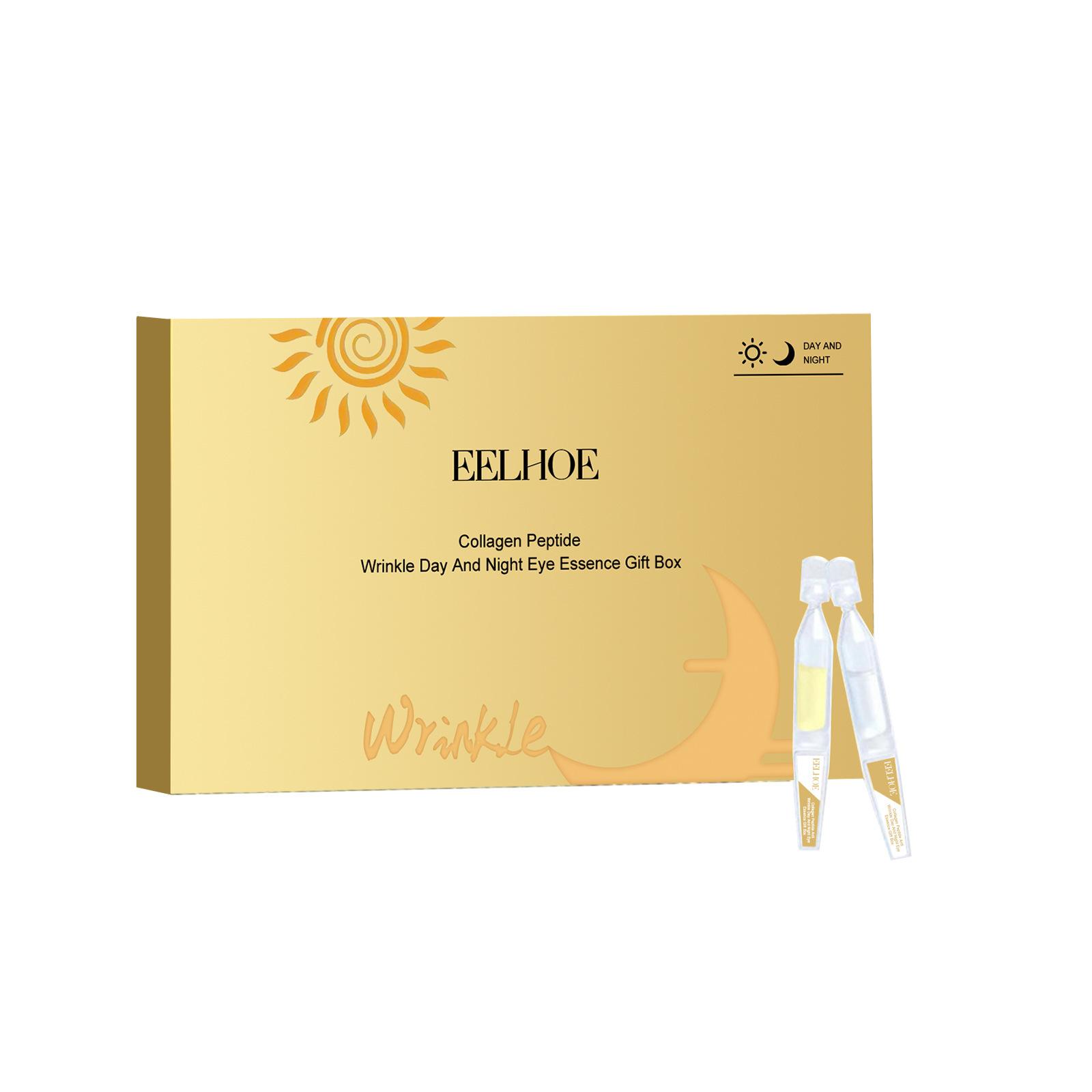 

EELHOE Collagen Anti-Wrinkle Serum Укрепляющая и разглаживающая мелкие морщины Сыворотка против морщин для кожи вокруг глаз 20pcs