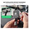 Universal Car Suede Hook High-Quality Headrest Storage Hanger For Volkswagen VW Scirocco Jetta Beetle Golf 4 5 6 Passat Polo B5