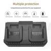 3A Lithium Battery Charger Fast Charging EU/US Plug Power Tool Portable Charger for Makita 18V 21V BL1415 BL1815 BL1830 BL1850