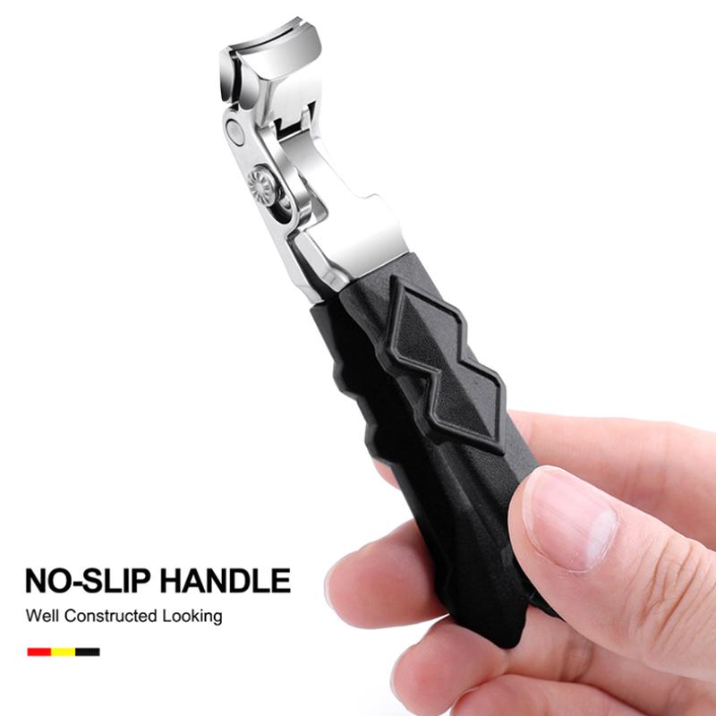 Angled Head Nail Clippers For Seniors Ergonomic Toenail Clipper For Thick Nails Nail Cutter Trimmer Professional Manicure Tool