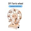 Creative DIY Ferris Wheel Model Kit for Kids' Educational Craft Projects