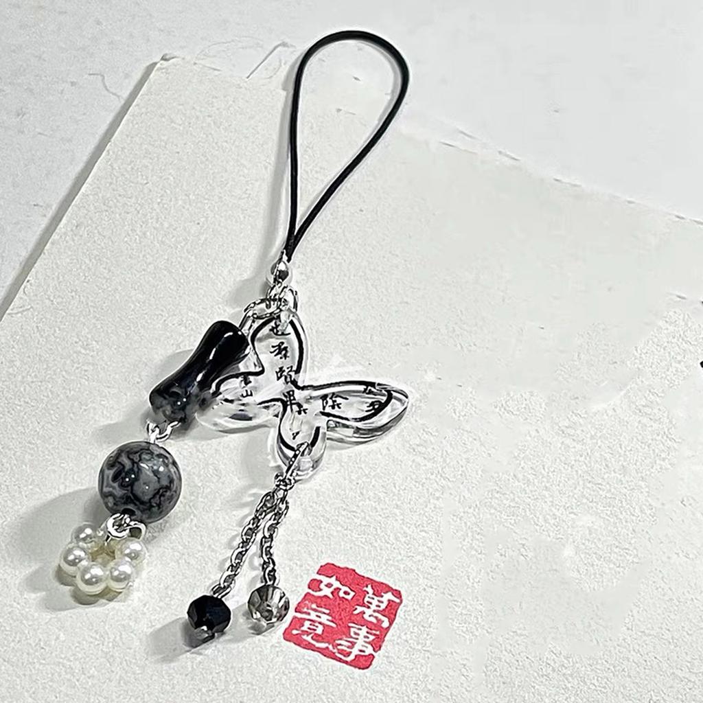 Stylish Phone Strap Chain Distinctive Mobile Phone Peripherals Pendant Accessories Backpack Car Key Chain for Girls