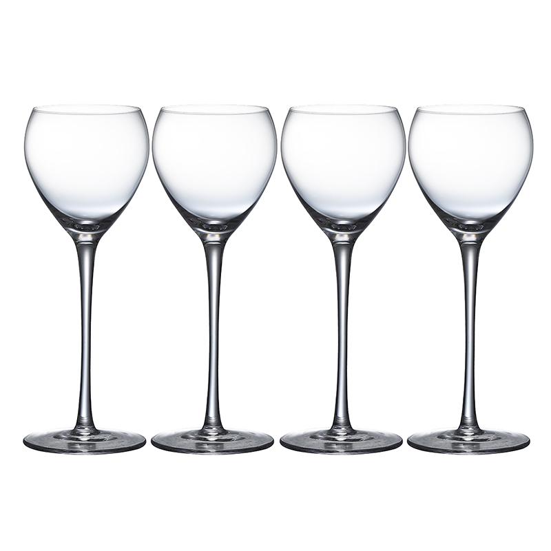 4PCS 180ML Cocktail Glass Goblet Martini Glass Glass Set of 4 180ml