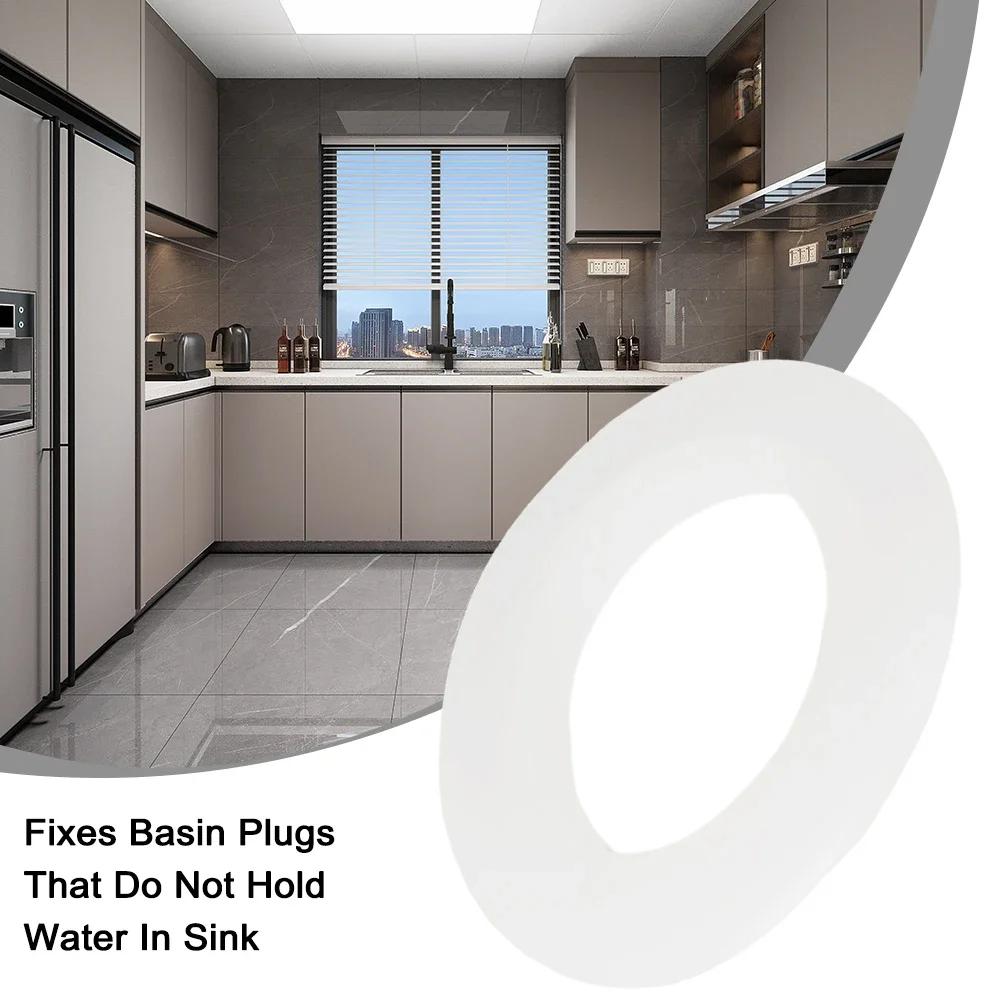 1pcs Silicone O Ring Gasket Bathtub Sink  Plug Cap Rubber Bathroom Replacement Home Kitchen Tool Washer