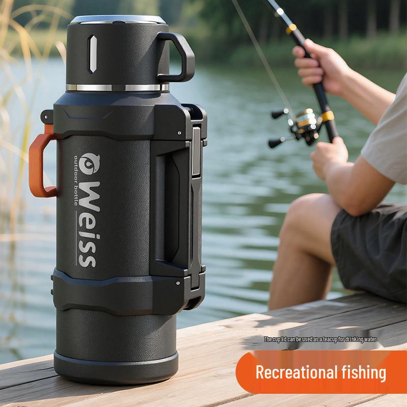 Large Portable Outdoor Insulated Thermos Flask for Cars and Home Use