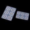 4 Set Silicone Beads Moulds Mold Resin Jewelry Making Pendant Craft DIY Tool