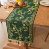 Exquisite Table Runner Christmas Runner Durable Decorative Stitching Decoration