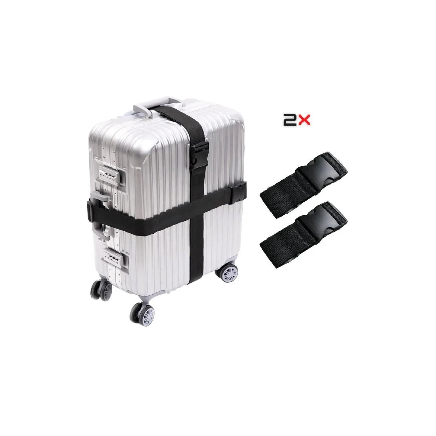 

Ремінь безпеки багажної валізи 1 шт чорний