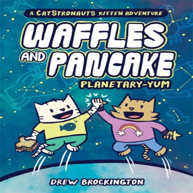 Waffles and Pancake PlanetaryYUM by Drew Brockington Hardback Book 9780316500425